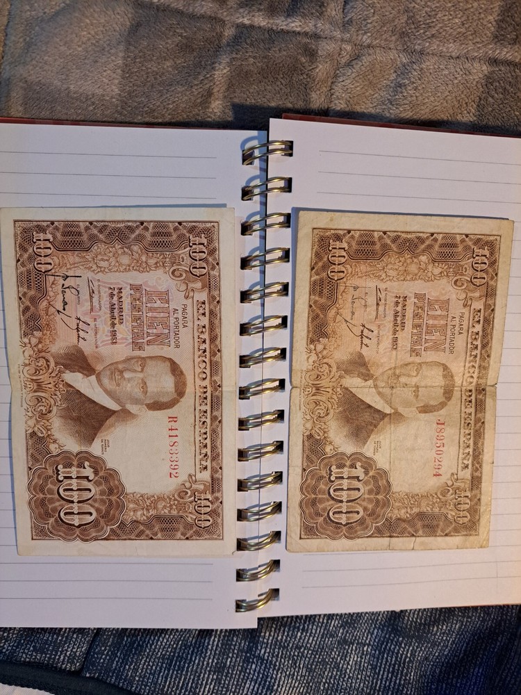 1953 Spanish Banknote