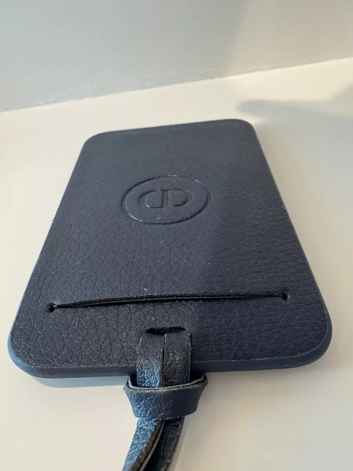 Dior Luggage Tag Navy Blue Novelty VIP Gift NEW