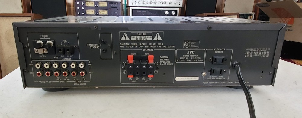 JVC RX-315 Stereo Receiver. Tested, Good
