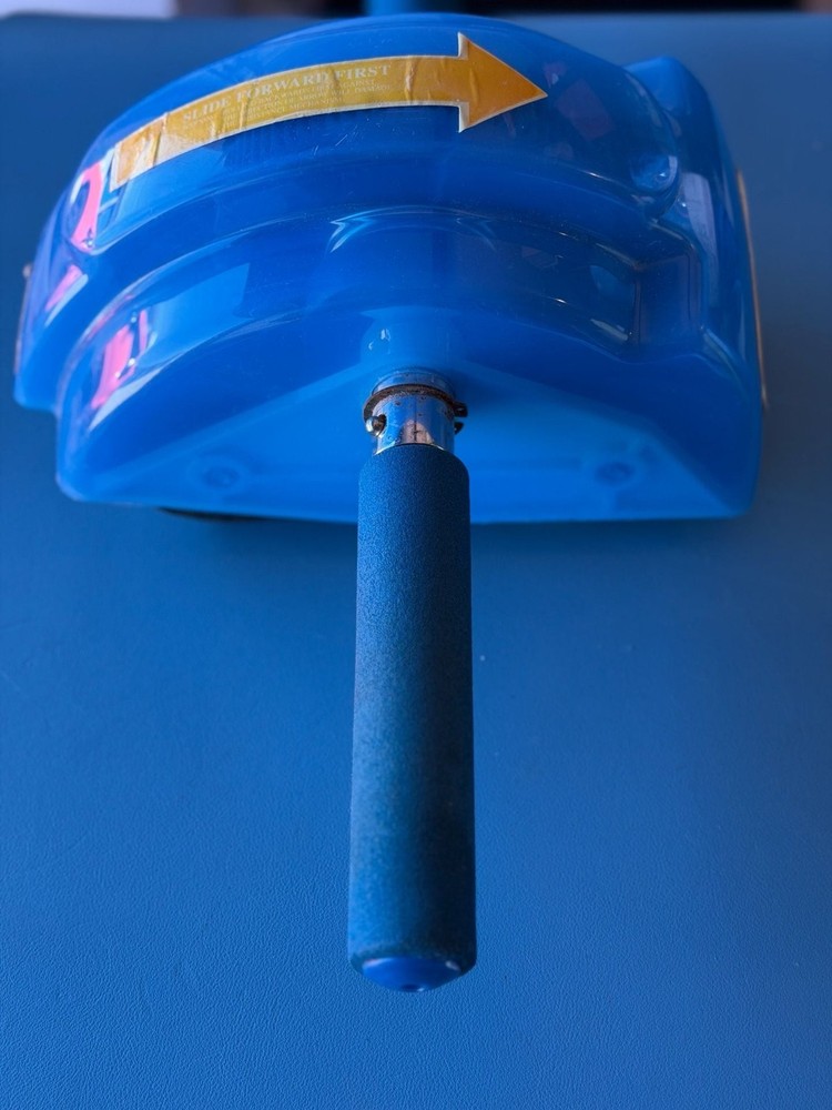 Vintage Ab Slide Core Trainer – Blue – Works – Abdominal Exercise Roller