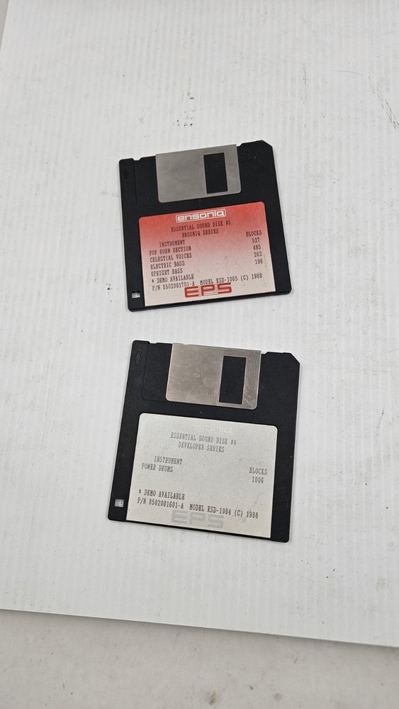 ensoniq ESSENTIAL SOUND DISK #4,5