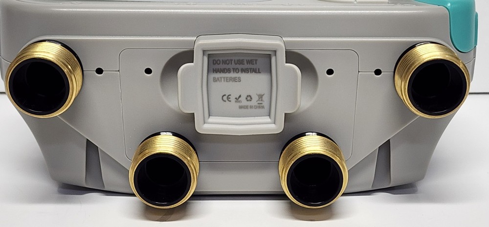 4 Zone Water Timer, Programmable Sprinkler Timer for Garden Hose with Rain Delay