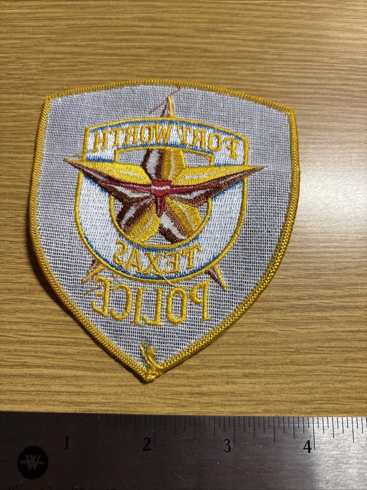 Fort Worth Texas Police Patch