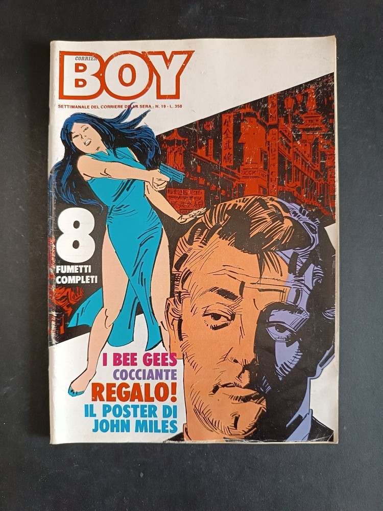 comic BOY Corriere della sera - year 1978 - n 19 - missing insert