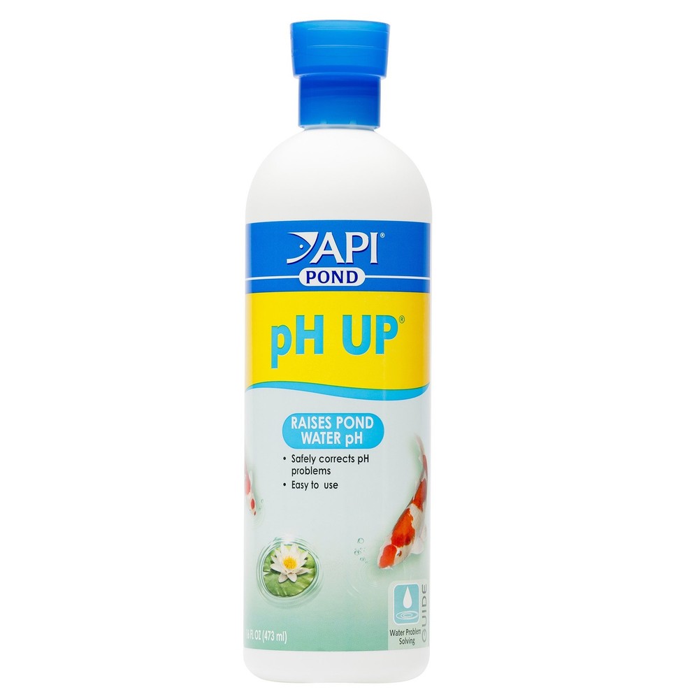 API POND pH UP Pond Water pH Raising Solution 16oz Bottle
