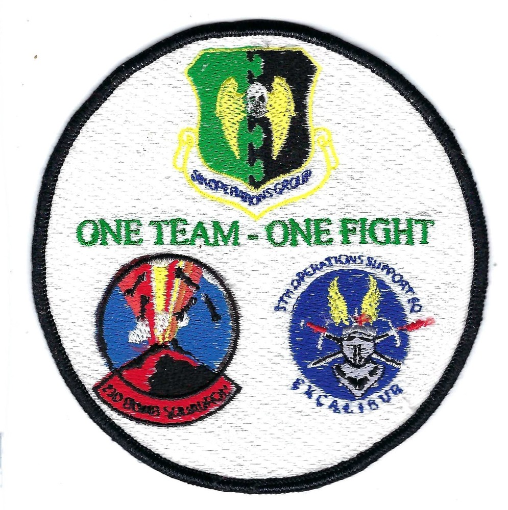 PATCH USAF 5TH OPERATIONS GROUP GAGGLE MINOT  AFB   BS-35