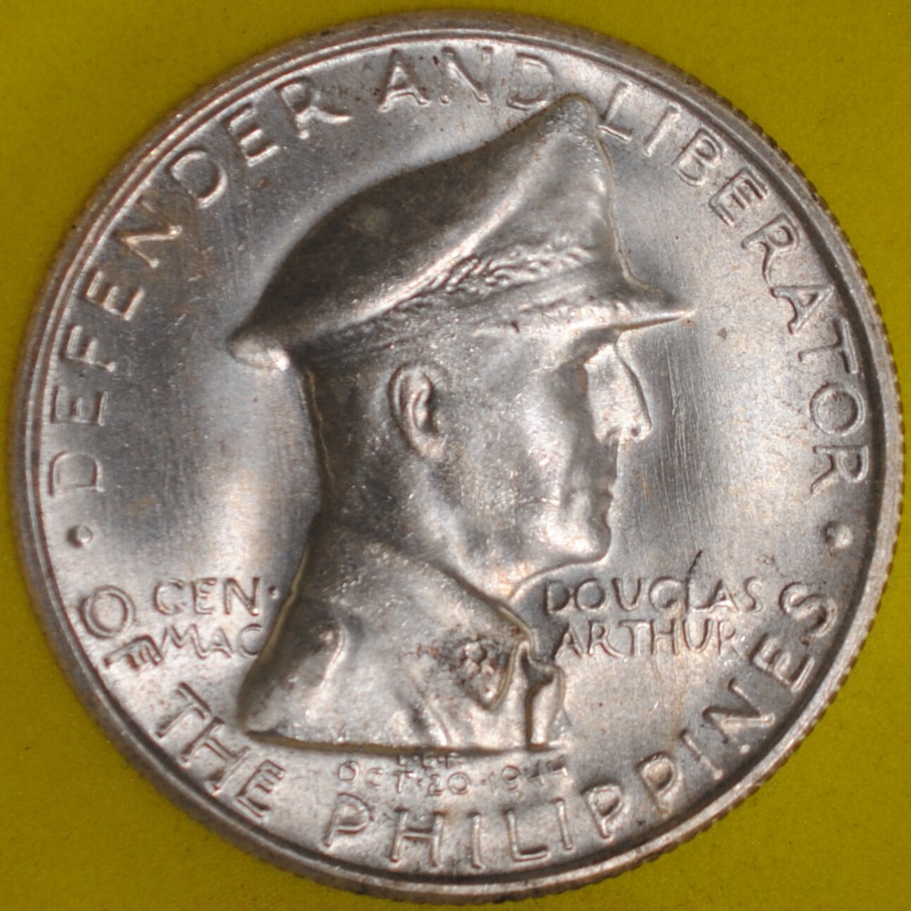 1947S Philippines Peso BU MacArthur