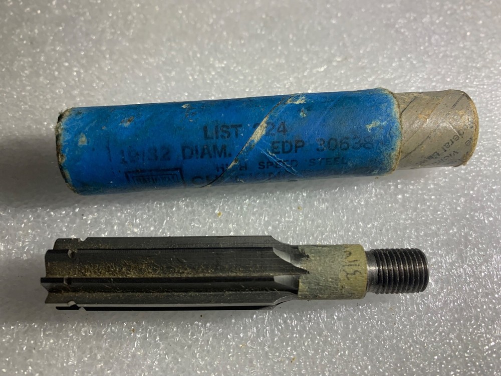 8X LOT Jumbo Drill Reamer Countersink Threaded ~ Aircraft Tools