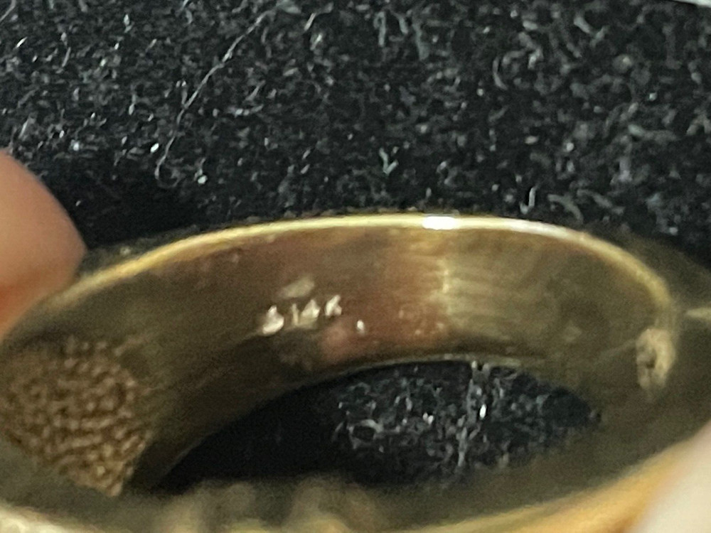 14k Diamond Ring