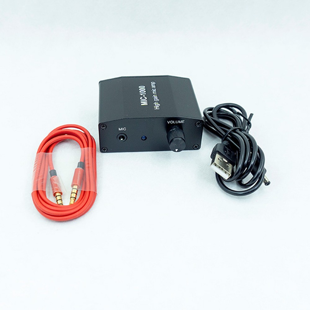 High Gain Microphone Amplifier - 1000x Audio Amp for Mic - Accessory New