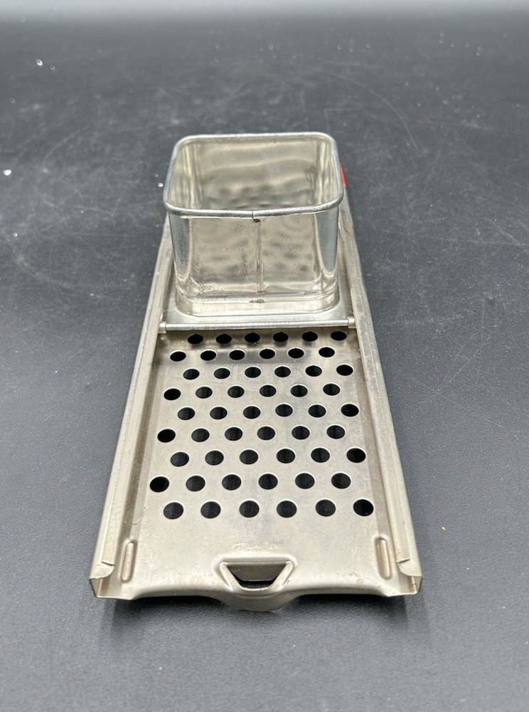 Vintage Spactzle Maker Small Dumplings Grader Pasta Maker Red Handle