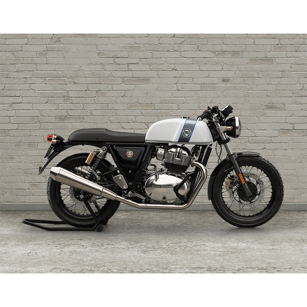 Black Compact Engine Guards FOR ROYAL ENFIELD GT & Interceptor 650