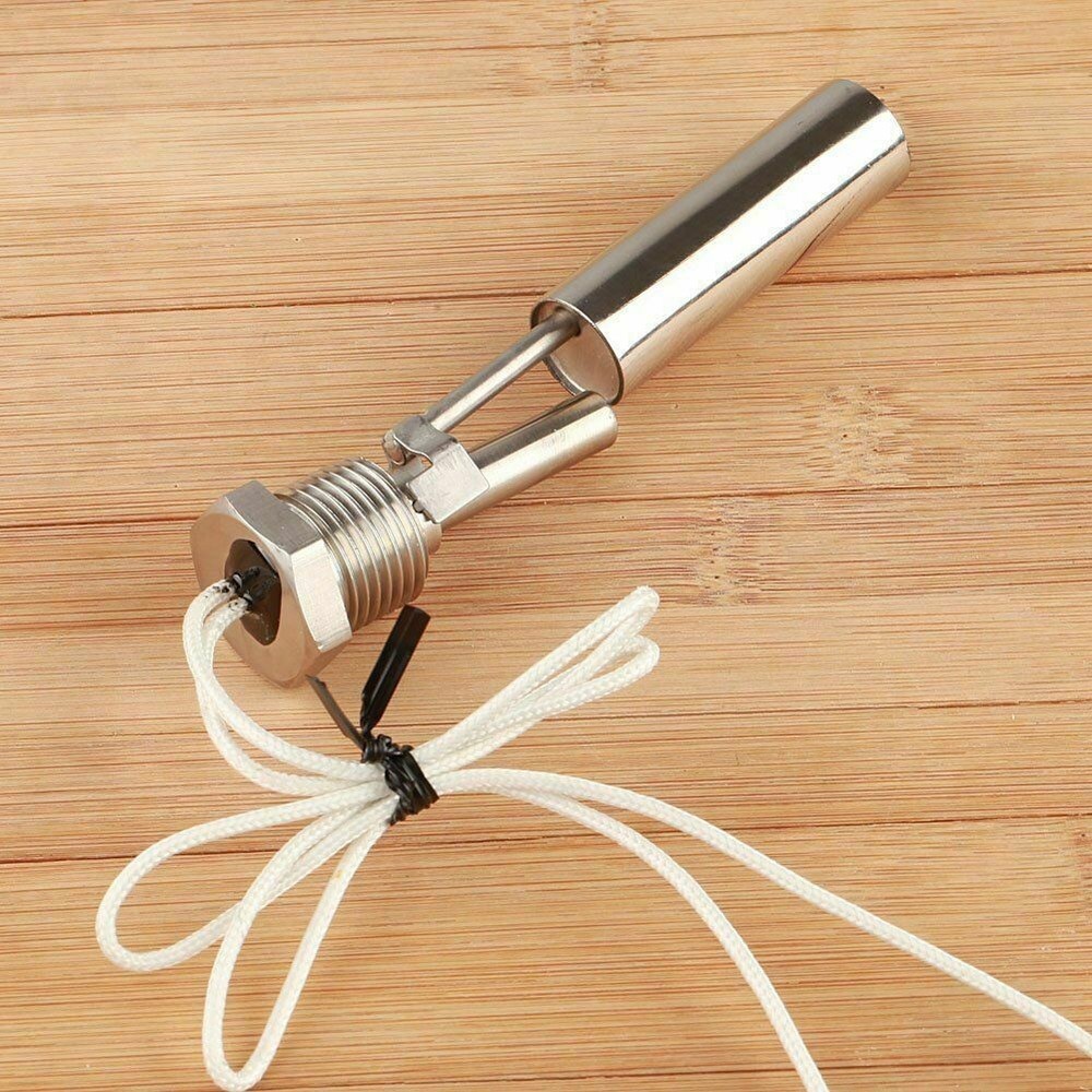 220V Stainless Steel Tank Float Switch Liquid Level Sensor for Horizontal Tanks
