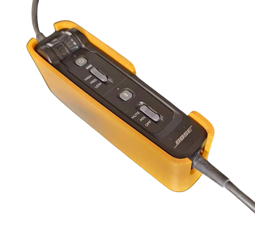 Mounting Bracket for Bose A30 Aviation Headset Controller Mount Holder