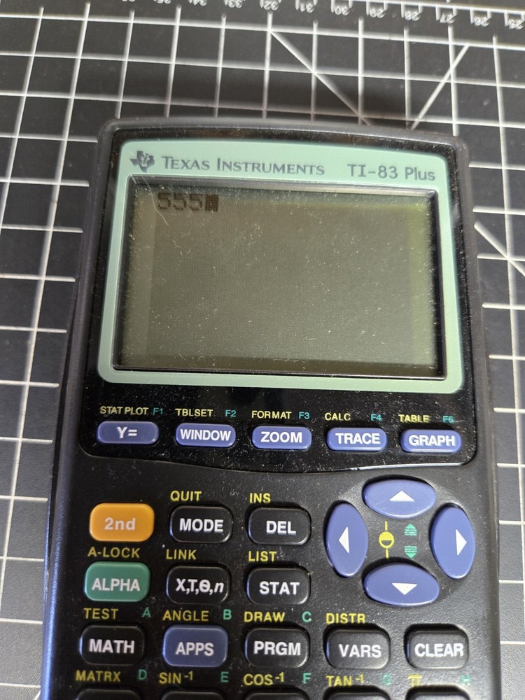 Texas Instruments TI-83 Plus Graphing Calculator - Black