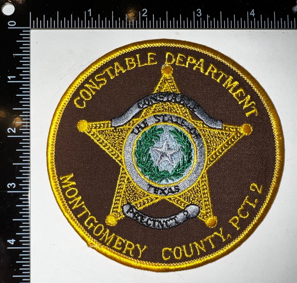 Montgomery County Precinct 2 Constable TX Texas Police Department Patch