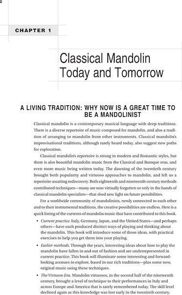 Exploring Classical Mandolin - Technique and Repertoire