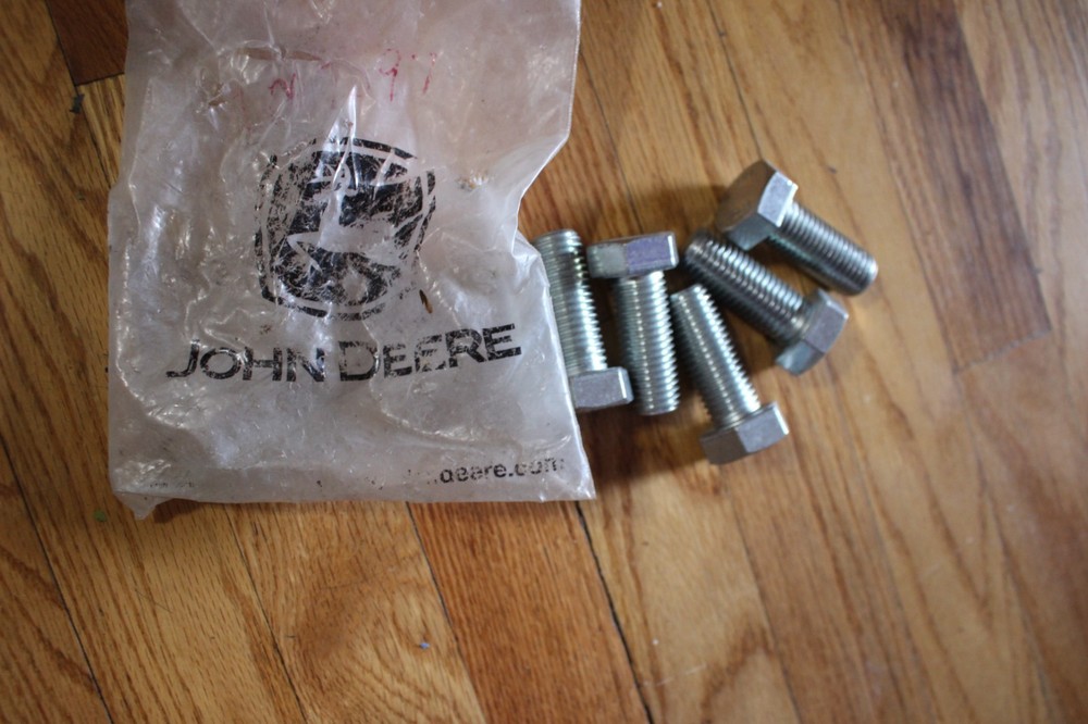 5-PACK JOHN DEERE UH 10.9 HEX BOLT 2" LONG THREADED PORTION