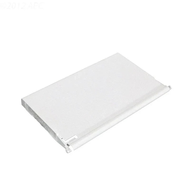 Weir gate assy., white