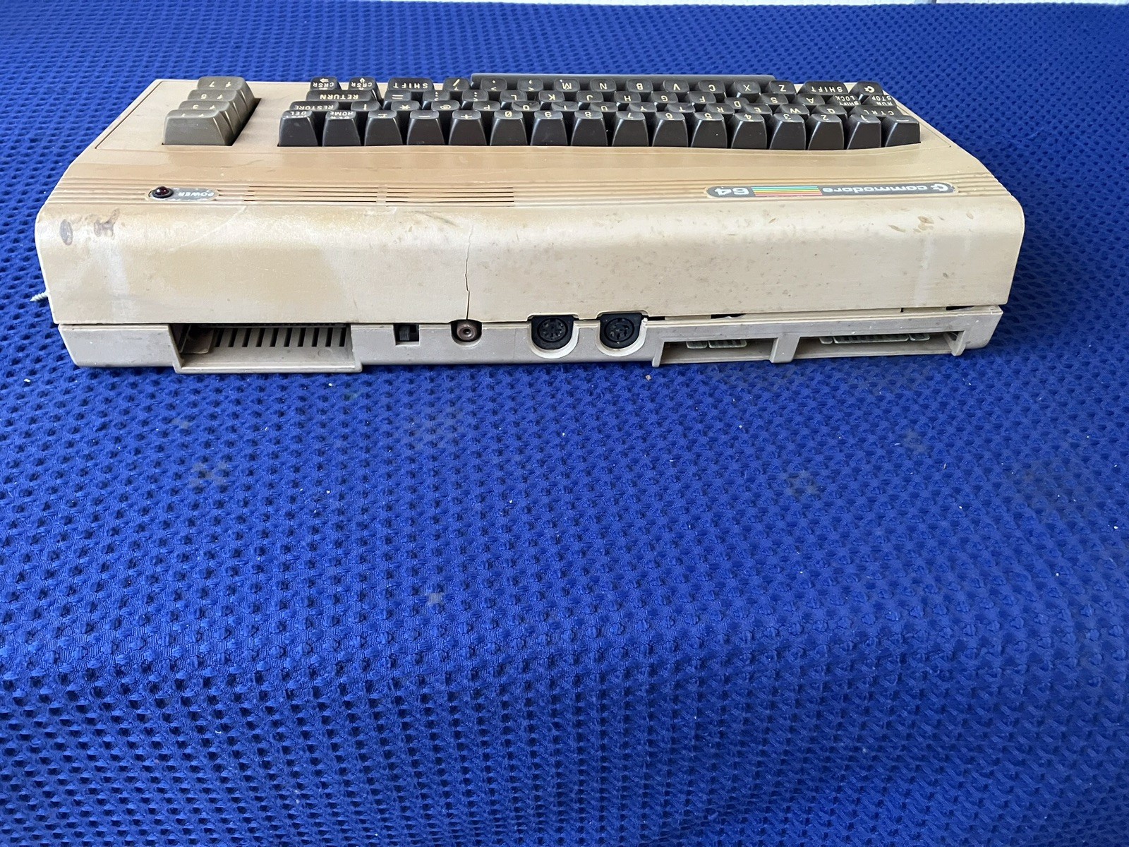 Vintage Commodore 64 Computer Not Working For Parts Or Repair.