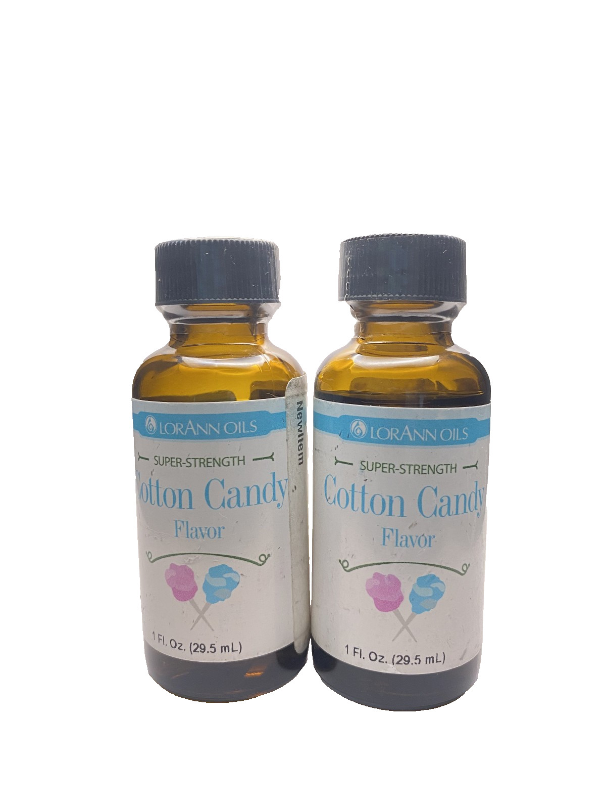 2 X LorAnn Oils Super Strength Flavoring For Candy Making Cotton Candy Flavor