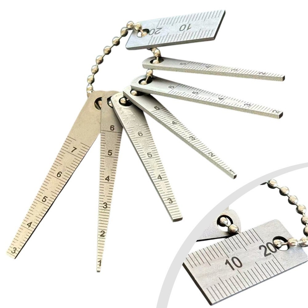 Easily Accessible Measurement Solution Pocket Sized 20mm Tapered Ruler Set