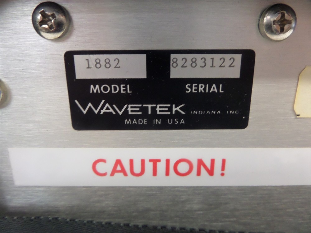 Wavetek 1882 Sweepless Sweep System Analyzer