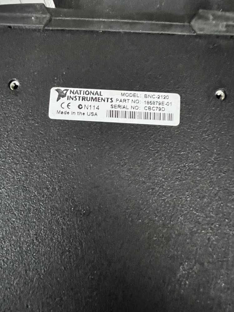 National Instruments BNC-2120 Connector Block w Function Generator, Quad Encoder