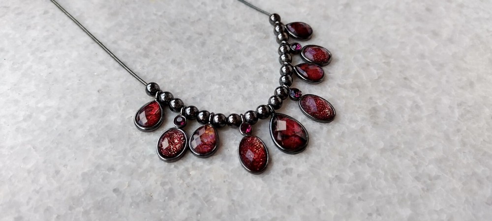 Vintage shell necklace, M&S