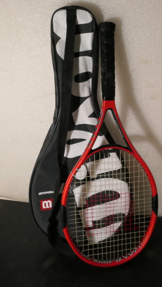 WILSON HYPER HAMMER HXP TENNIS RACKET RED W/CASE