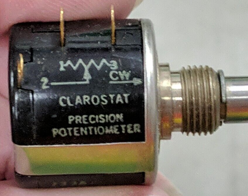 Clarostat 73JA 100K Precision Potentiometer