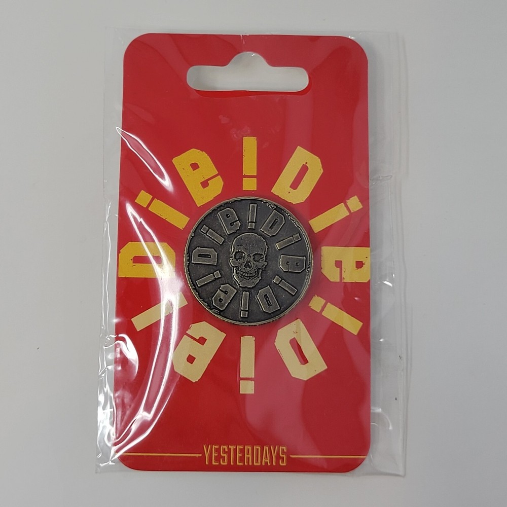 Die Die Die Enamel Pin Pinback Skybound Yesterdays Comics New