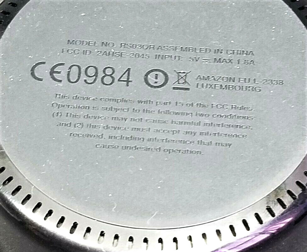 Amazon Echo RS03QR Smart Speaker Alexa