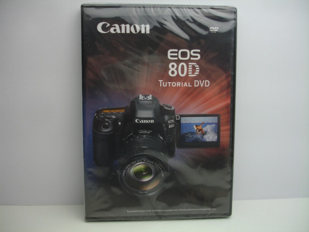 Canon EOS 80D Tutorial DVD
