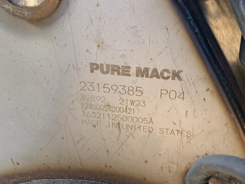 2021 Mack MP7 DPF System 23,000 Miles !! Almost New ! No Issues