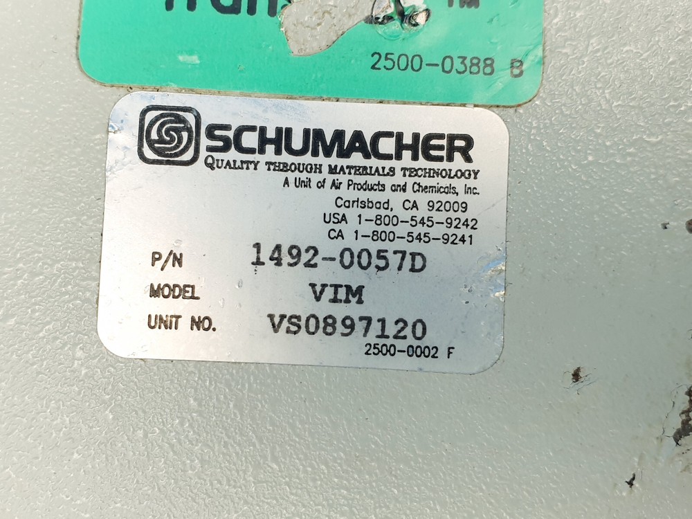 Schumacher 1492-0057D Model VIM Controller Inc VAT