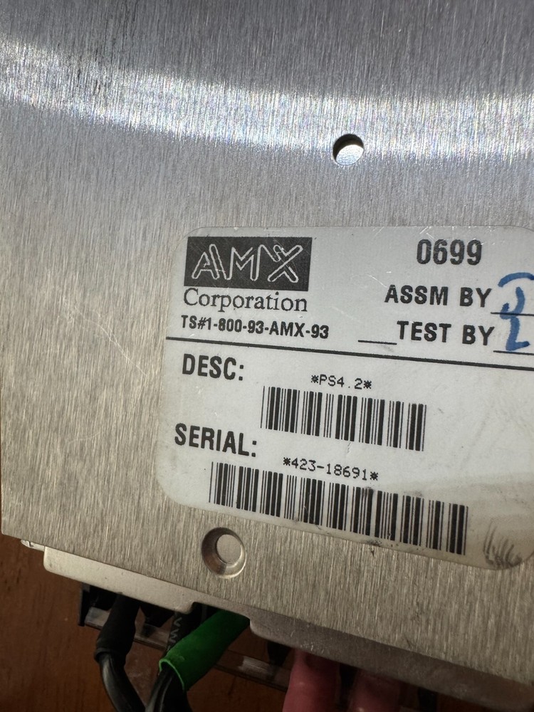 AMX PS 4.2 12V DC Power Supply