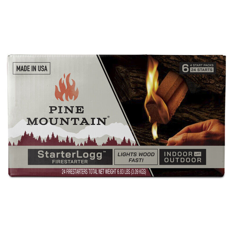 Pine Mountain 514-158-810 Starter Logg Pine Sawdust Fire Starter