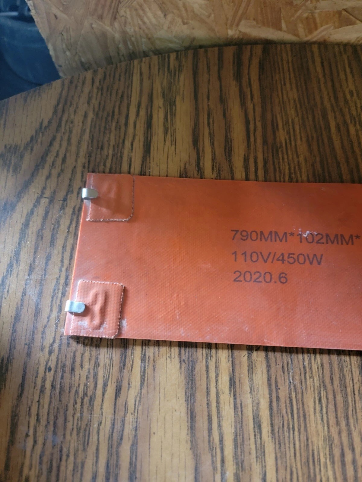 110V Oil Drum Heater Silicone Heating Blanket 1.5mm Rubber Heater