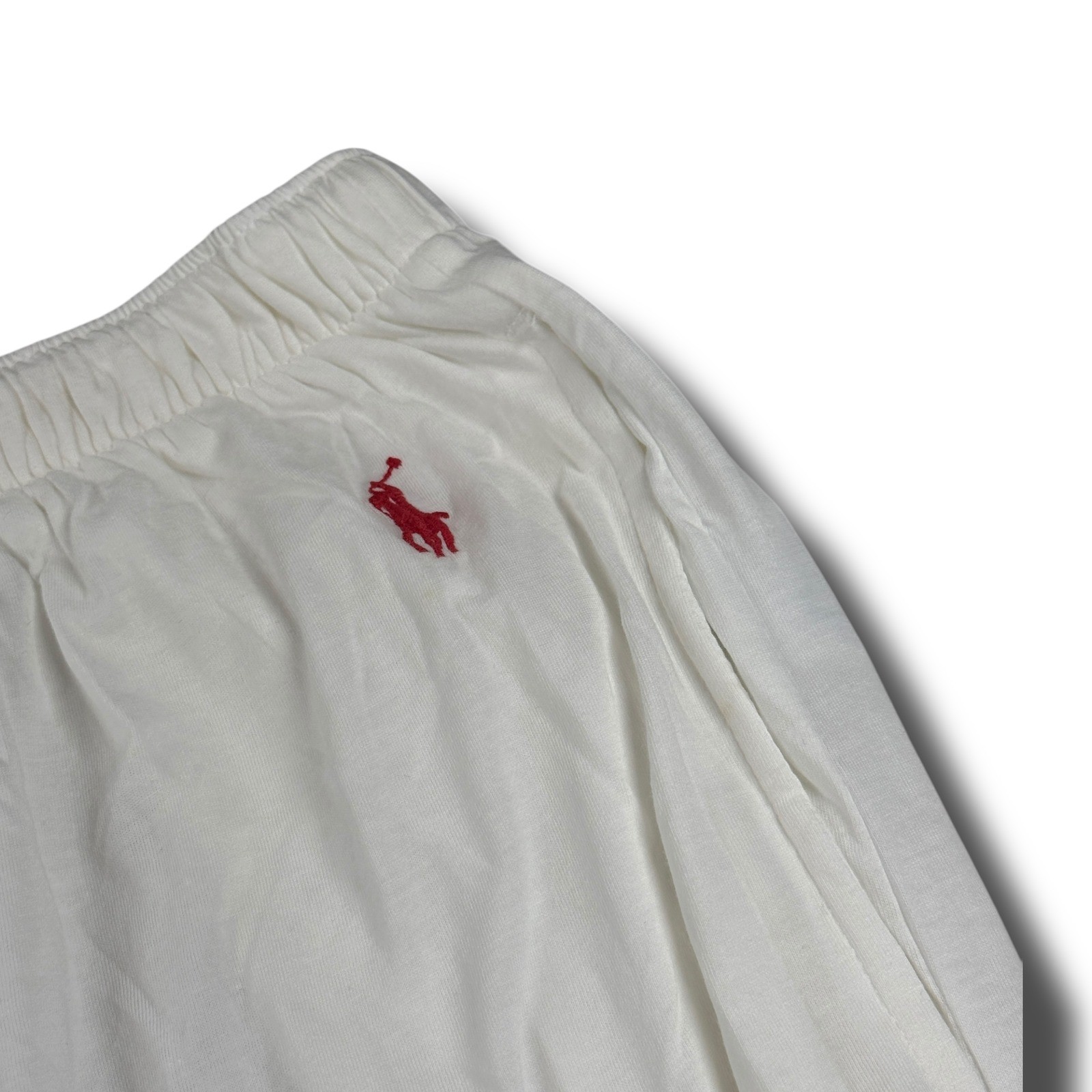 Polo Ralph Lauren Mens White Cotton Pajama Lounge Pants Size Medium M