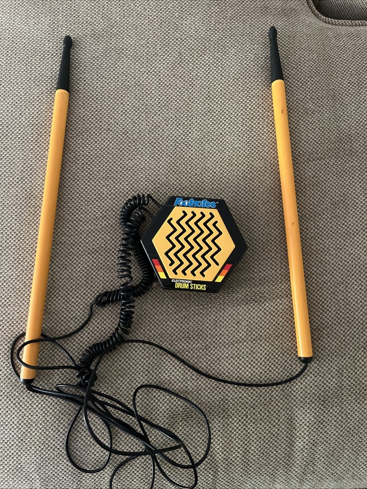 Vintage 1988 Footnotes Electronic Drum Sticks