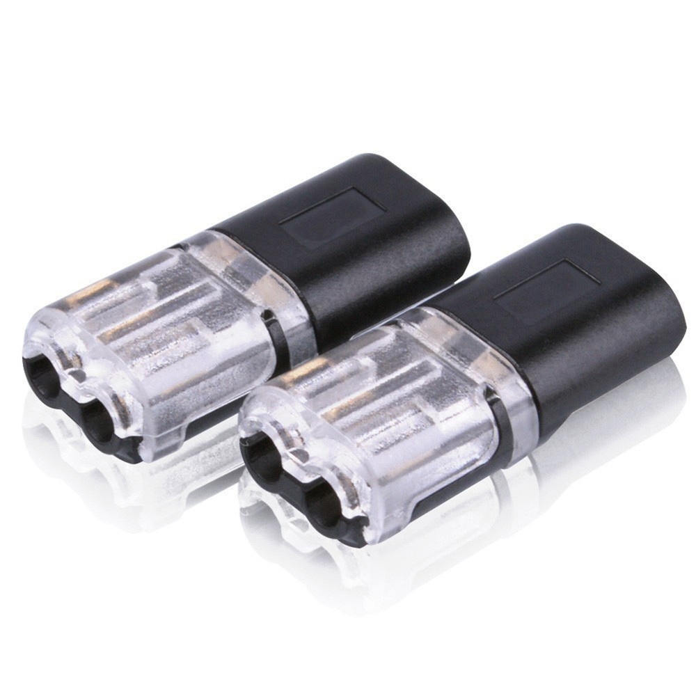 5PCS/Set T2 Wire Cable Snap In Connector Terminals Quick and Easy Installation