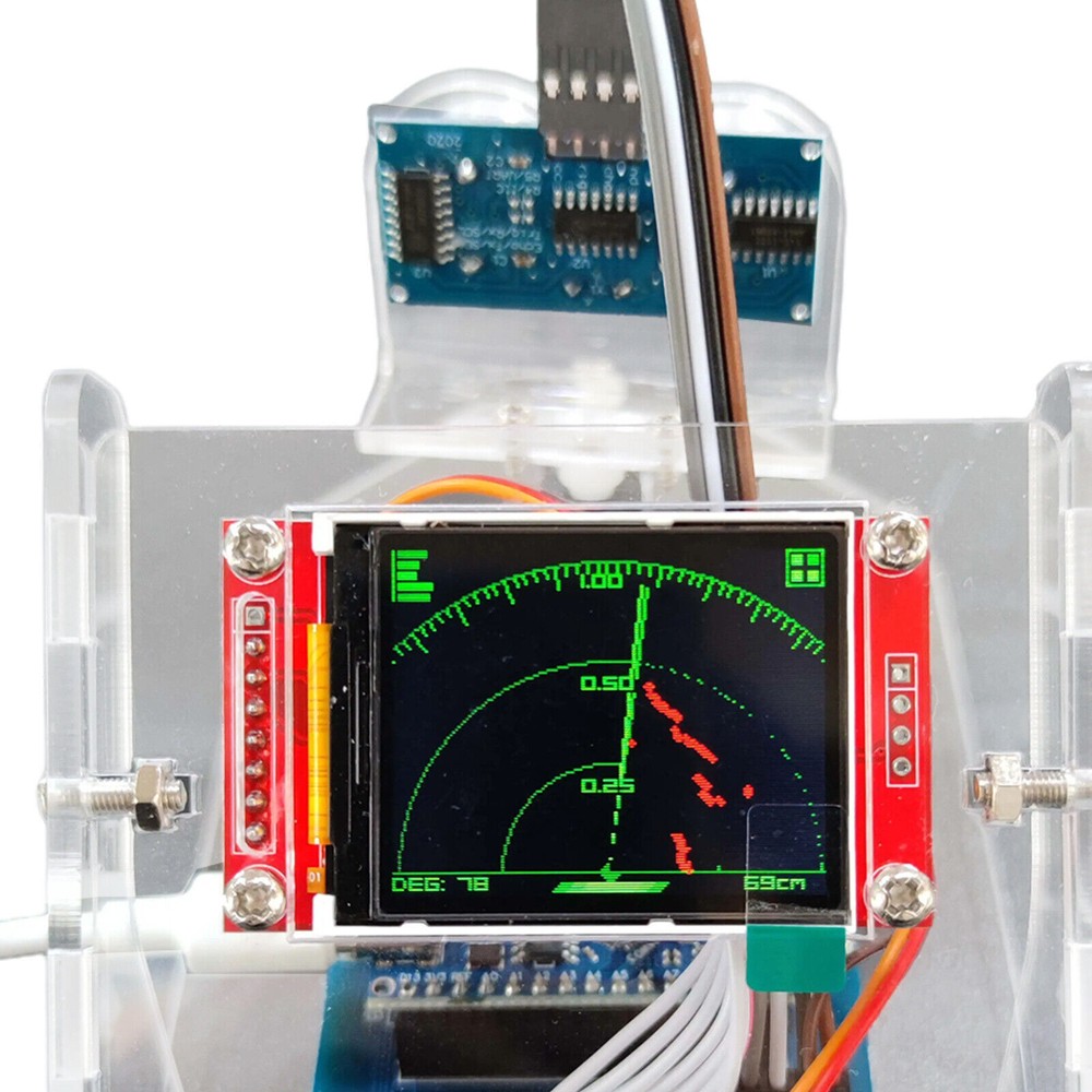 Mini Ultrasonic Unit & 1M Motor Range for Arduino Starter Kit Program Educatiobo