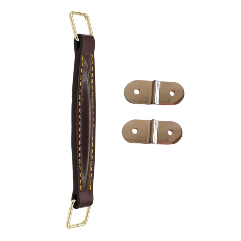 Guitar Amplifier Handle Vintage Leather Internal Replacement Strap for AS50DC