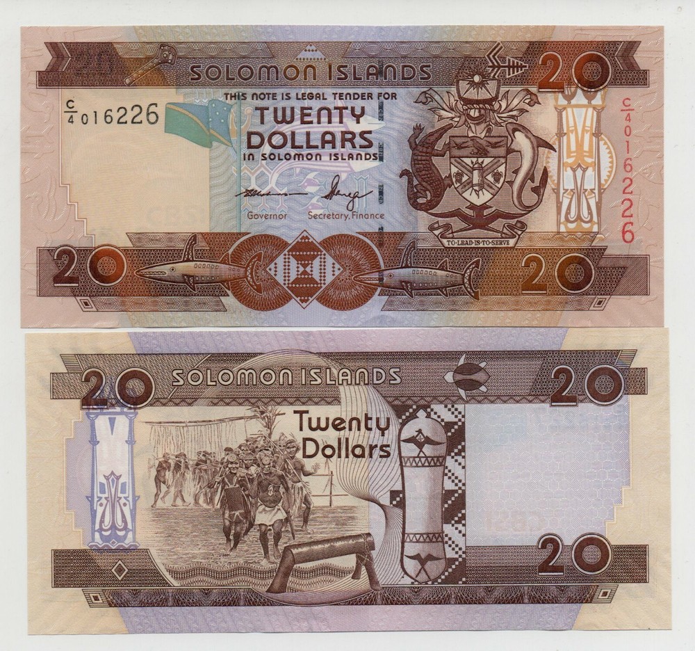 SOLOMON 20 DOLLARS 2006 PICK 28 UNC