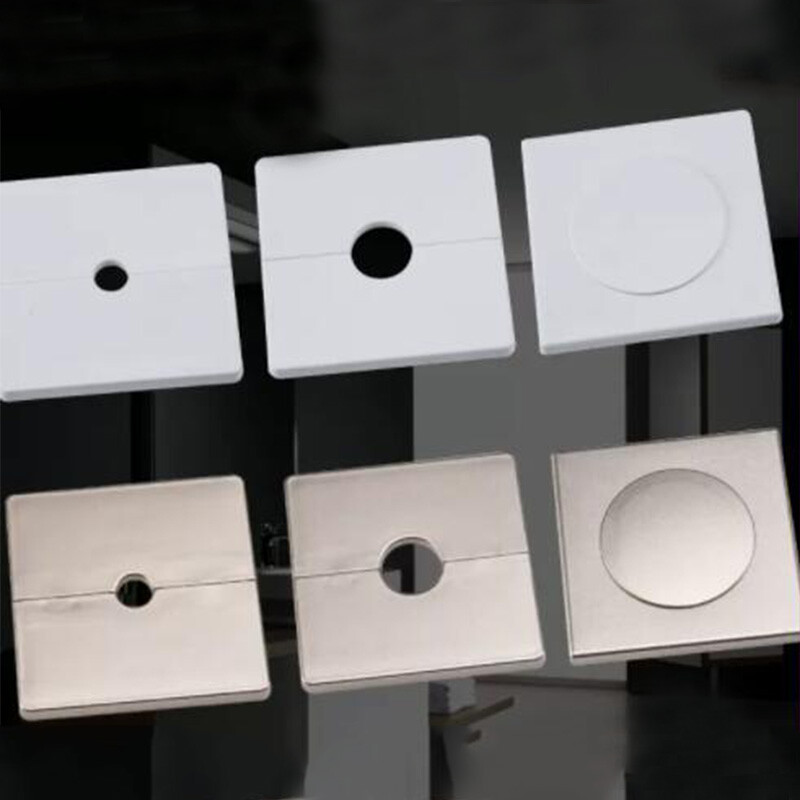 Pipe Collars Covers Plastic Rose Covers square Wall Hole Decorative Cover Cap