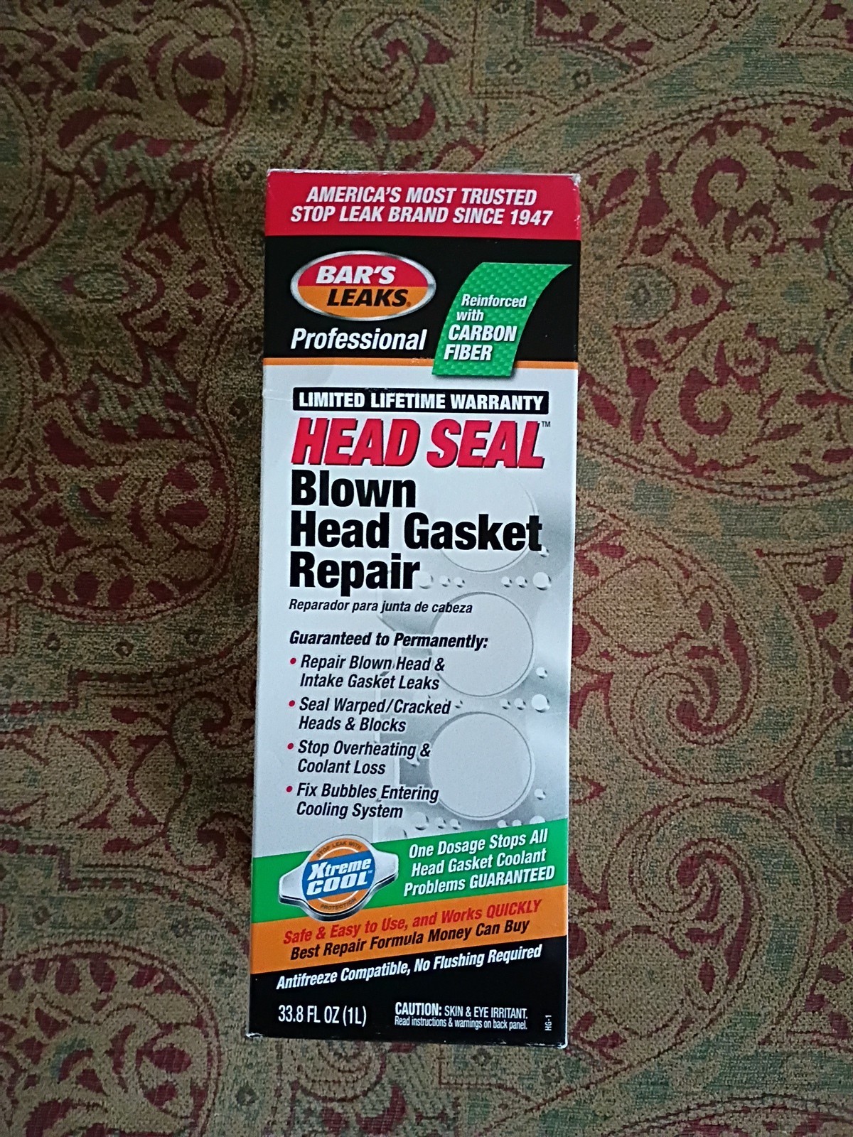 Bar's Leaks HG-1 HEAD SEAL Blown Head Gasket Repair