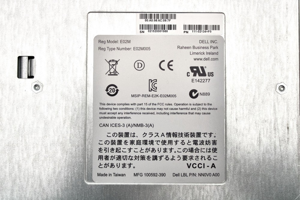 Dell WVM12 EMM Controller SAS 12G 8G Cache MD3400