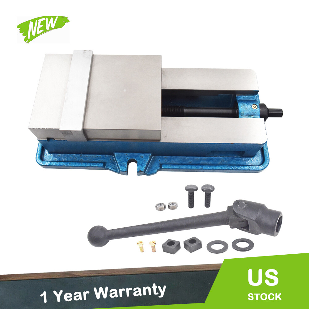 5" Lockdown CNC Milling Machine Bench Vise Clamping Vice Precision Without Base