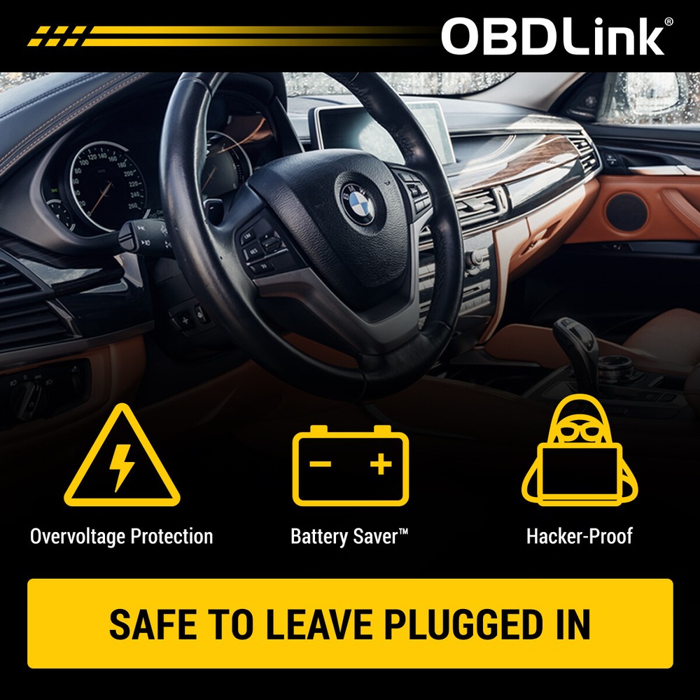 OBDLink CX - Designed For Bimmercode Bluetooth LE 5.1 OBD2 Adapter for BMW/Mini